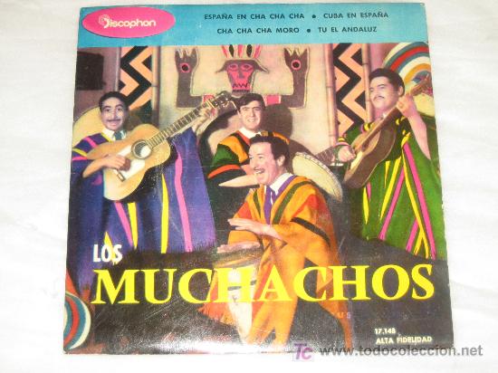 Discos de vinilo: LOS MUCHACHOS - ESPA&Ntilde;A EN CHA CHA CHA .. - 1961 - Foto 1