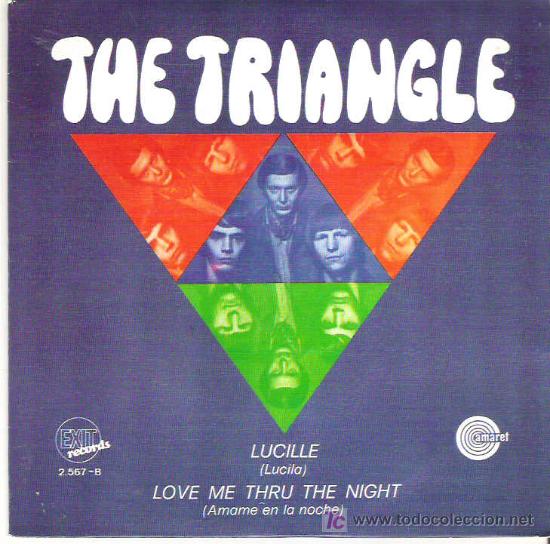 Discos de vinilo: the triangle - lucille ** exit records espa&ntilde;a 1970 - mint - Foto 1
