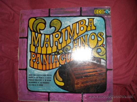 Vinyl records: MARIMBA HERMANOS PANIAGUA LP 1969 MEX