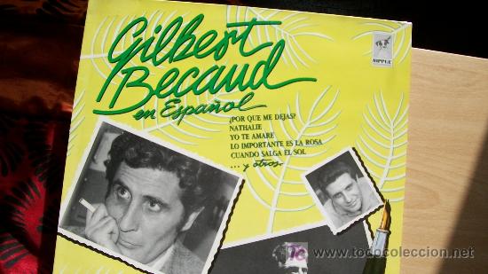Discos de vinilo: GILBERT BECAUD EN ESPA&Ntilde;OL- - Foto 1
