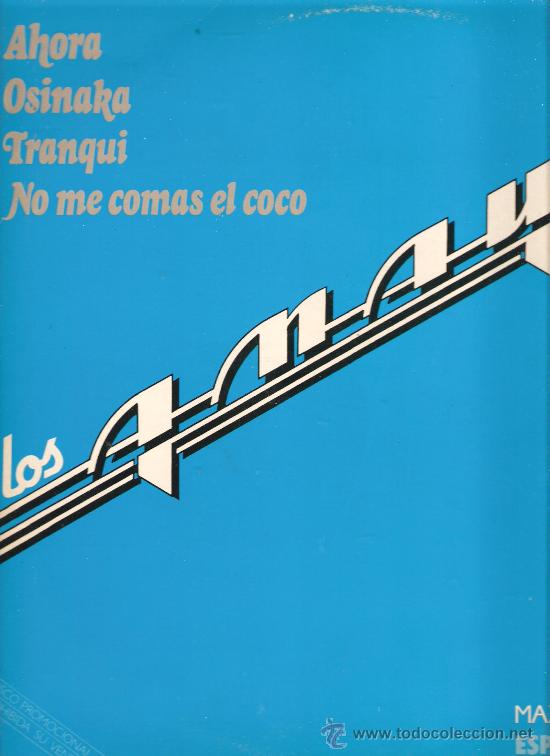 Discos de vinilo: MAXI SINGLE PROMO: LOS AMAYA 4  RUMBAS - Foto 1