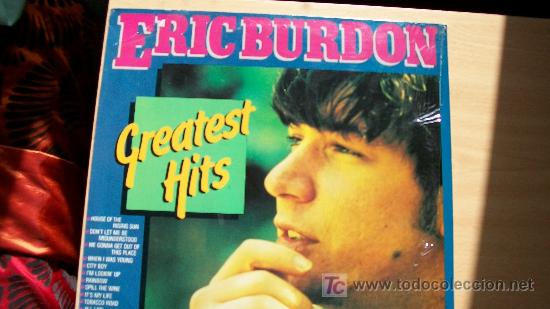Discos de vinilo: ERIC BURDON -GREATEST HITS-LP- - Foto 1