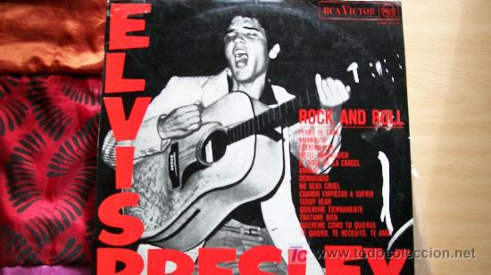 Discos de vinilo: ELVIS PRESLEY-ROCK AND ROLL-LP - Foto 1