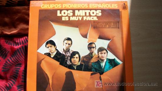 Discos de vinilo: LOS MITOS-ES MUY FACIL-HISPAVOX-1973- - Foto 1