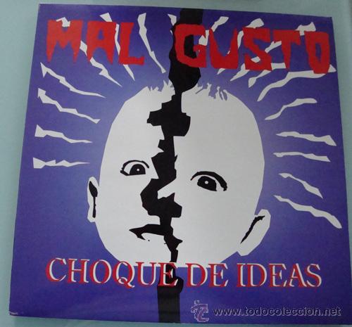 Discos de vinilo: MAL GUSTO - CHOQUE DE IDEAS - LP VINILO 1994 - Foto 1