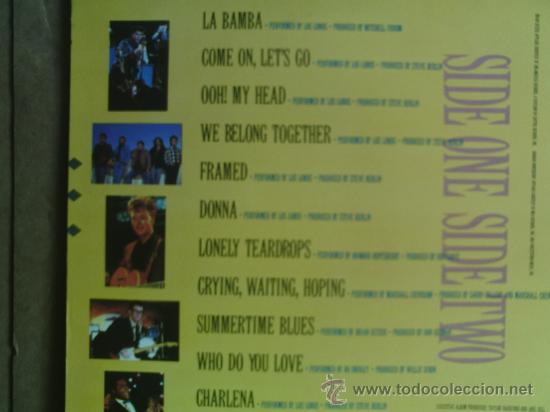 Discos de vinilo: B.S.O. --- LA BAMBA - Foto 2