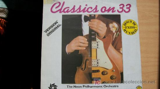 Discos de vinilo: NEON PHILHARMONIC-CLASSICS ON 33-LP 1982- - Foto 1