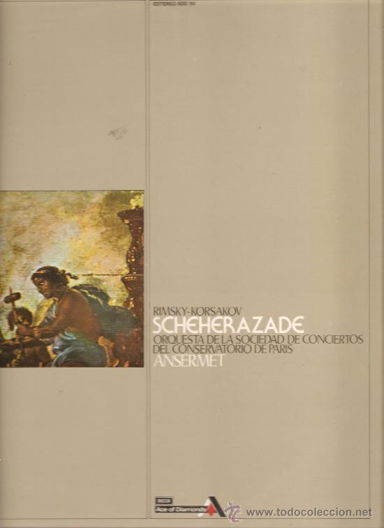 Discos de vinilo: LP CLASICA:  RIMSKY-KORSAKOV - ANSEMET - Foto 1