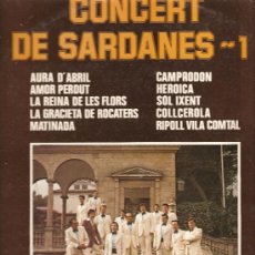 Discos de vinilo: LP SARDANES: COBLA LA PRINCIPAL DE LA BISBAL - CONCERT DE SARDANES 1 
