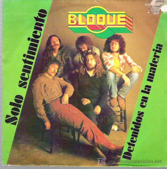Discos de vinilo: bloque - solo sentimiento ** chapa discos 1981 - Foto 1