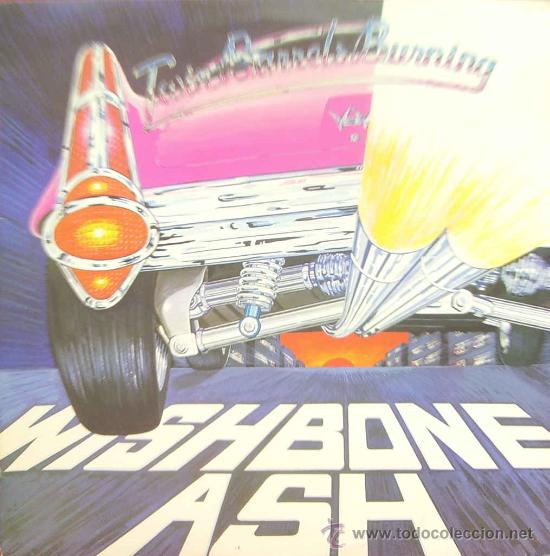 Discos de vinilo: WISHBONE ASH-TWIN BARRELS BURNING LP 1982 SPAIN - Foto 1