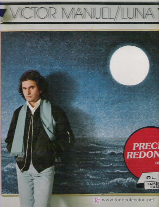 Discos de vinilo: victor manuel - luna ** 1980 cbs - Foto 1