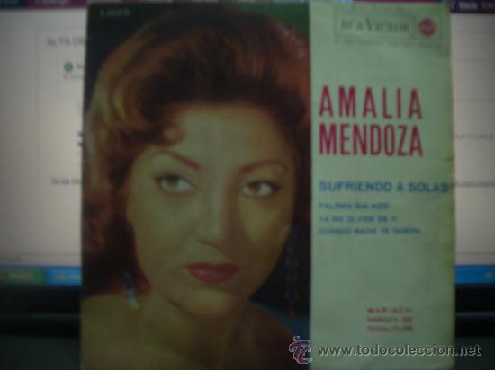 Discos de vinilo: AMALIA MENDOZA - Foto 1