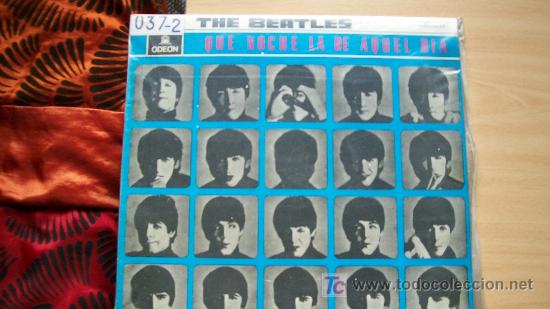 Discos de vinilo: THE BEATLES-QUE NOCHE LA DE AQUEL DIA-LP-1964-MOCL 122-1-J060-04145-M-DEPOSITO LEGAL B.25.623-1964