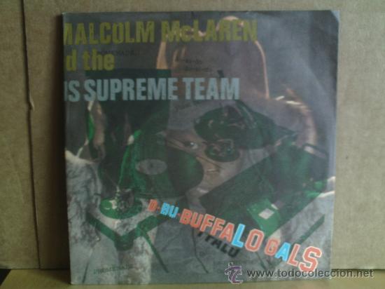 Discos de vinilo: MALCOLM MCLAREN ---- BUFFALO GALS - Foto 1