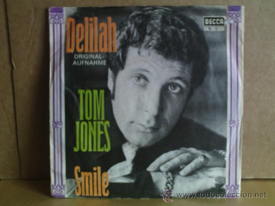 Discos de vinilo: TOM JONES ---- DELILAH - Foto 1