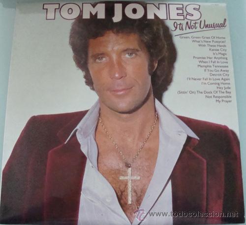 Discos de vinilo: TOM JONES - IT&acute;S NOT UNUSUAL - LP VINILO 1982 - Foto 1