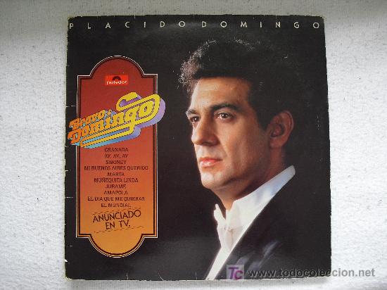 Discos de vinilo: PLACIDO DOMINGO - BRAVO DOMINGO - POLYDOR 1981. - Foto 1