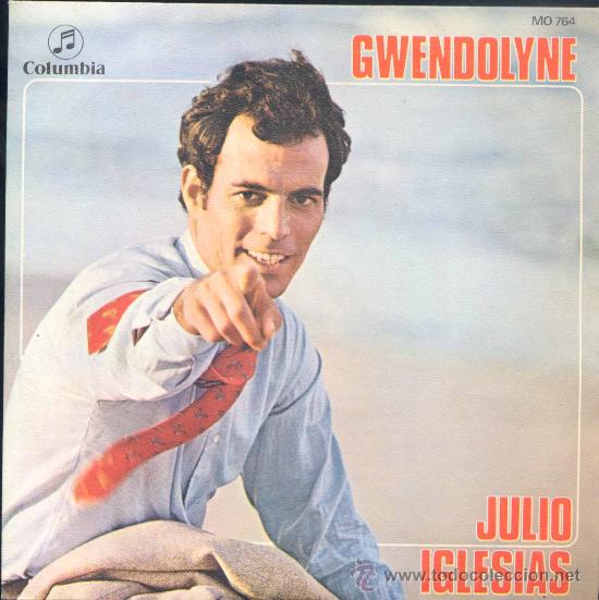 Discos de vinilo: JULIO IGLESIAS.- GWENDOLINE (EUROVISI&Oacute;N 70) .-BLA,BLA,BLA