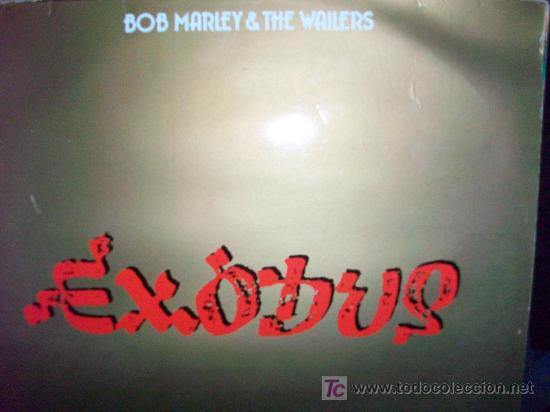 Discos de vinilo: BOB MARLEY & THE WAILERS - LP exodus - Foto 1