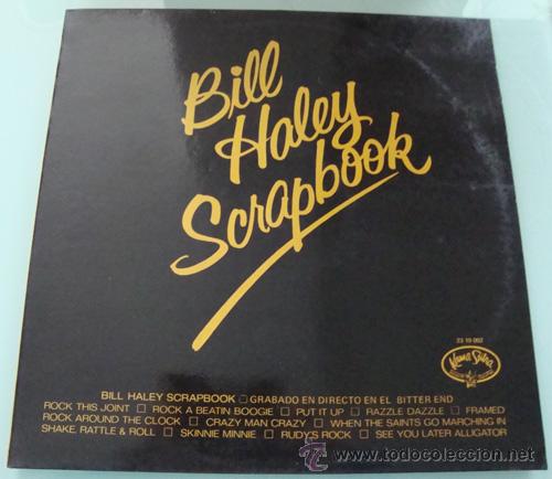 Discos de vinilo: BILL HALEY - SCRAPBOOK - LP KAMA SUTRA 1989 - Foto 1