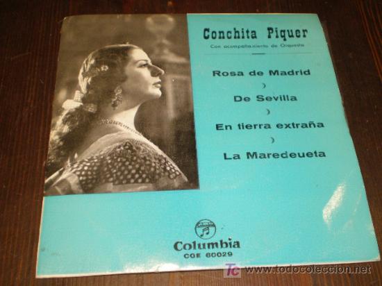 Discos de vinilo: SINGLE DE VINILO DE CONCHITA PIQUER - Foto 1