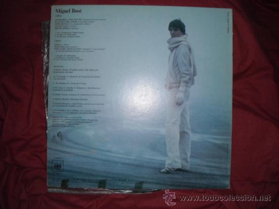 Discos de vinilo: MIGUEL BOSE LP CBS S 86063 1978 - Foto 2