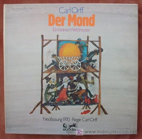 Discos de vinilo: EURODISC - ORFF - LA LUNA - 2 LPS - NM - Foto 1