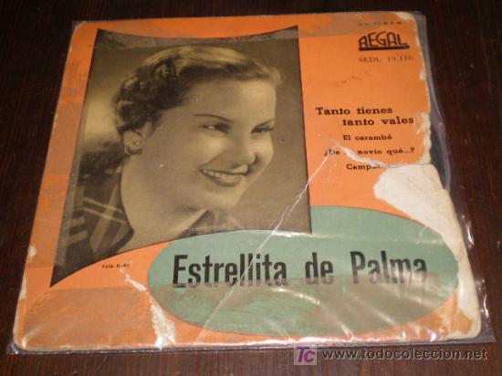 Discos de vinilo: SINGLE DE ESTRELLITA DE PALMA - A&Ntilde;OS 60 - Foto 1