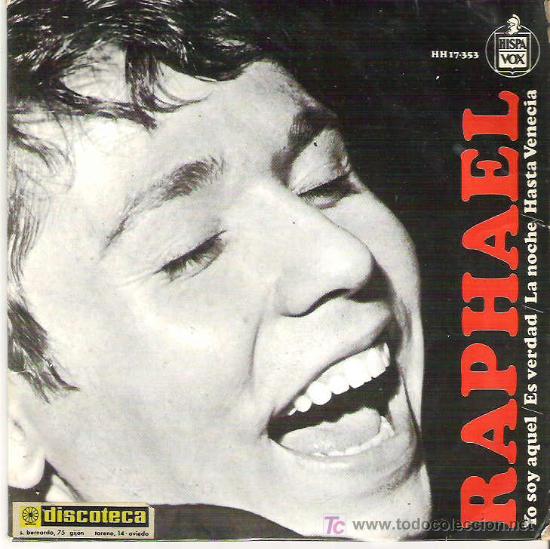Discos de vinilo: raphael - yo soy aquel ** ep hispavox 1966 - Foto 1
