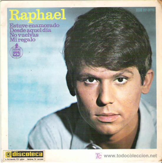 Discos de vinilo: raphael - estuve enamorado ** ep hispavox 1965 - Foto 1