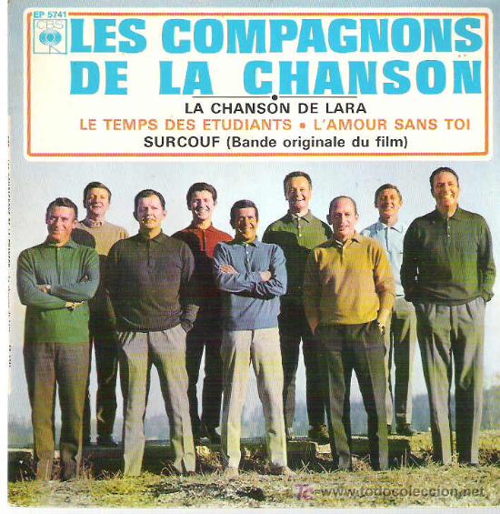 Discos de vinilo: les compagnons de la chanson - les temps des estudiants ** ep 1966 - Foto 1