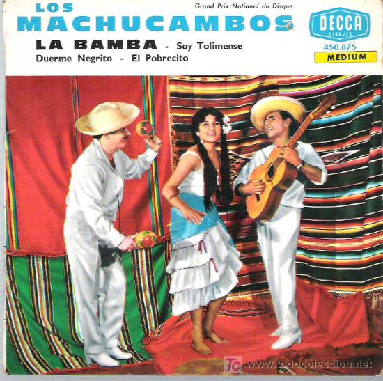 Discos de vinilo: los machucambos - la bamba ** decca francia - Foto 1