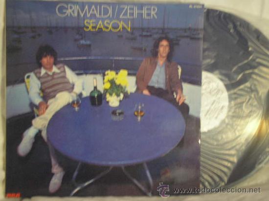 Dischi in vinile: UXV GRIMALDI ZEIHER LP VINILO PROMOCIONAL NUEVO  SEASON POP ROCK FRANCES DOBLE CARATULA  LETRA
