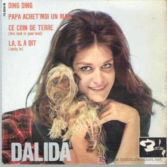 Discos de vinilo: dalida - ding ding ** ep baclay francia ** - Foto 1