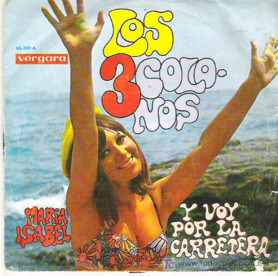 Discos de vinilo: los 3 colonos - maria isabel ** vergara 1969 - Foto 1