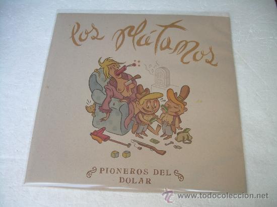 Discos de vinilo: LP LOS PLATANOS PIONEROS DEL DOLAR PUNK VINILO - Foto 1