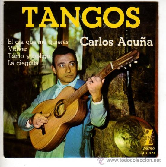 Discos de vinilo: Discos (Carlor Acu&ntilde;a) Tangos - Foto 1