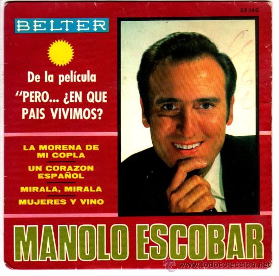Discos de vinilo: Discos (Manolo Escobar) - Foto 1