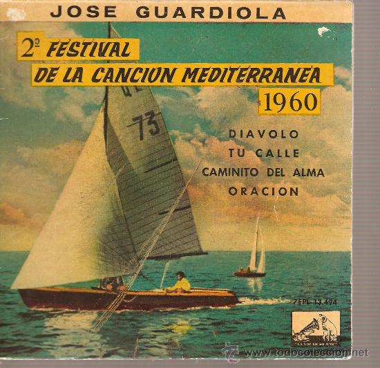 Discos de vinilo: EP  JOSE GUARDIOLA - DIAVOLO - Foto 1