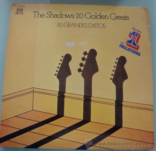 Discos de vinilo: THE SHADOWS - 20 GRANDES EXITOS - EN DOBLE LP - Foto 2