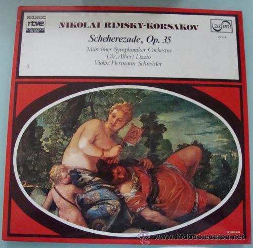 Discos de vinilo: RIMSKY-KORSAKOV - SCHEREZADE OP. 35 - LP VINILO - Foto 1