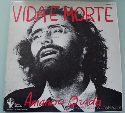 Discos de vinilo: AMANCIO PRADA - VIDA E MORTE - LP VINILO 1974 - EXCELENTE ESTADO - Foto 1
