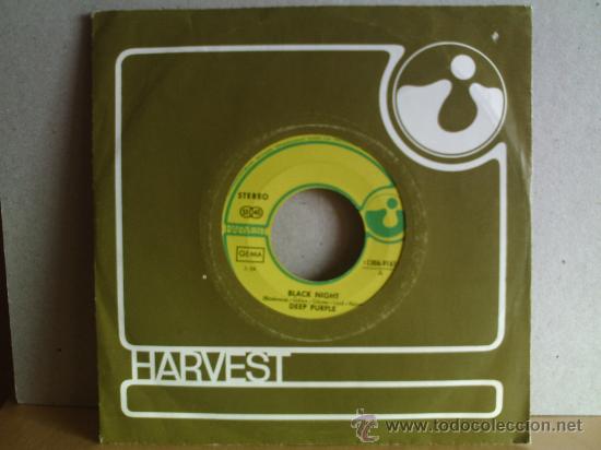 Discos de vinilo: DEEP PURPLE --- BLACK NIGHT - Foto 1