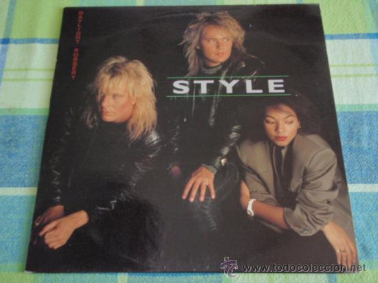 Discos de vinilo: STYLE ( DAYLIGHT ROBBERY ) 1987 - SWEDEN LP33 ALPHA RECORDS - Foto 1