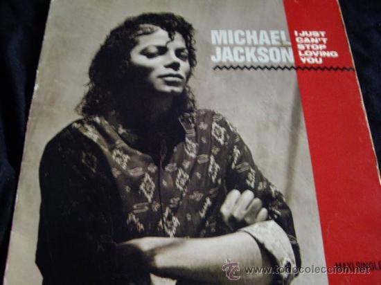 Discos de vinilo: maxi michael jackson-just cant stop loving you - Foto 1