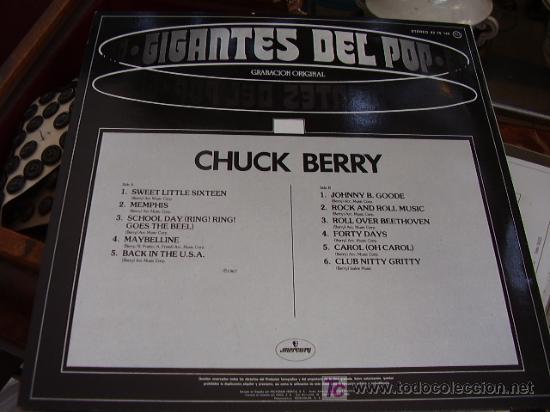 Discos de vinilo: Gigantes del Pop  Chuck Berry - Foto 2