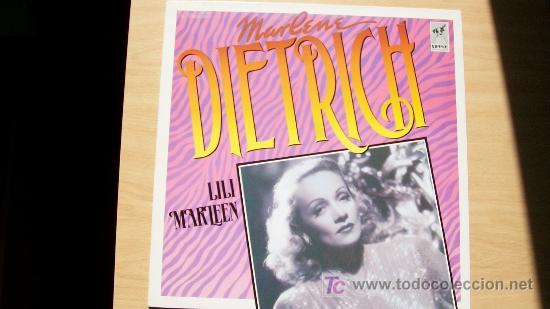 Discos de vinilo: MARLENE DIETRICH-LILI MARLEEN-LP-1982- - Foto 1