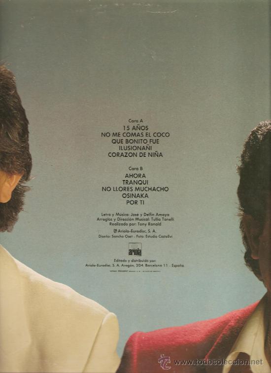 Discos de vinilo: 2 lp&acute;s de rumba: CHACHO , PERET Y SUS GITANOS, LOS AMAYA - Foto 4