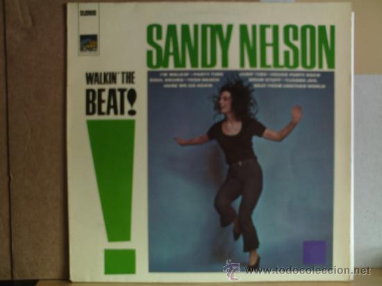 Discos de vinilo: SANDY NELSON ---- WALKIN THE BEAT - Foto 1